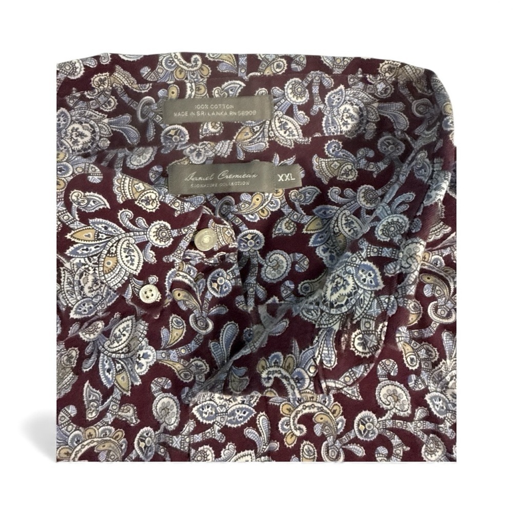 Cremieux Shirt Mens XXL Multicolor Button Down Signature Collection Casual - Picture 6 of 7